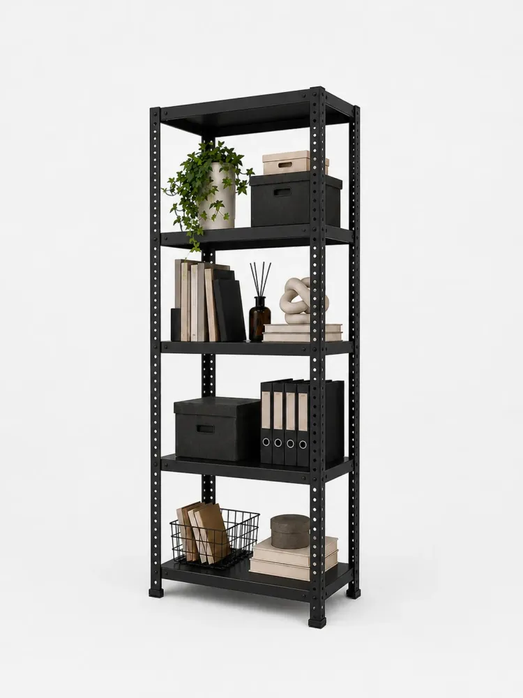 PRO 180×70×40 см, 5 полок, чёрный