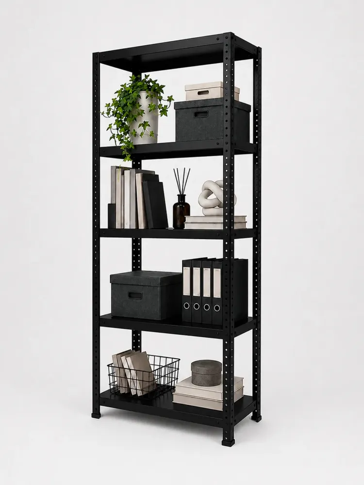 PRO 200×80×40 см, 5 полок, чёрный